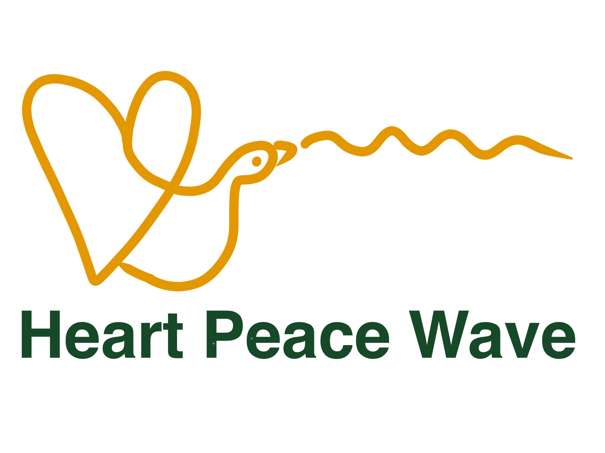 Heart Peace Wave